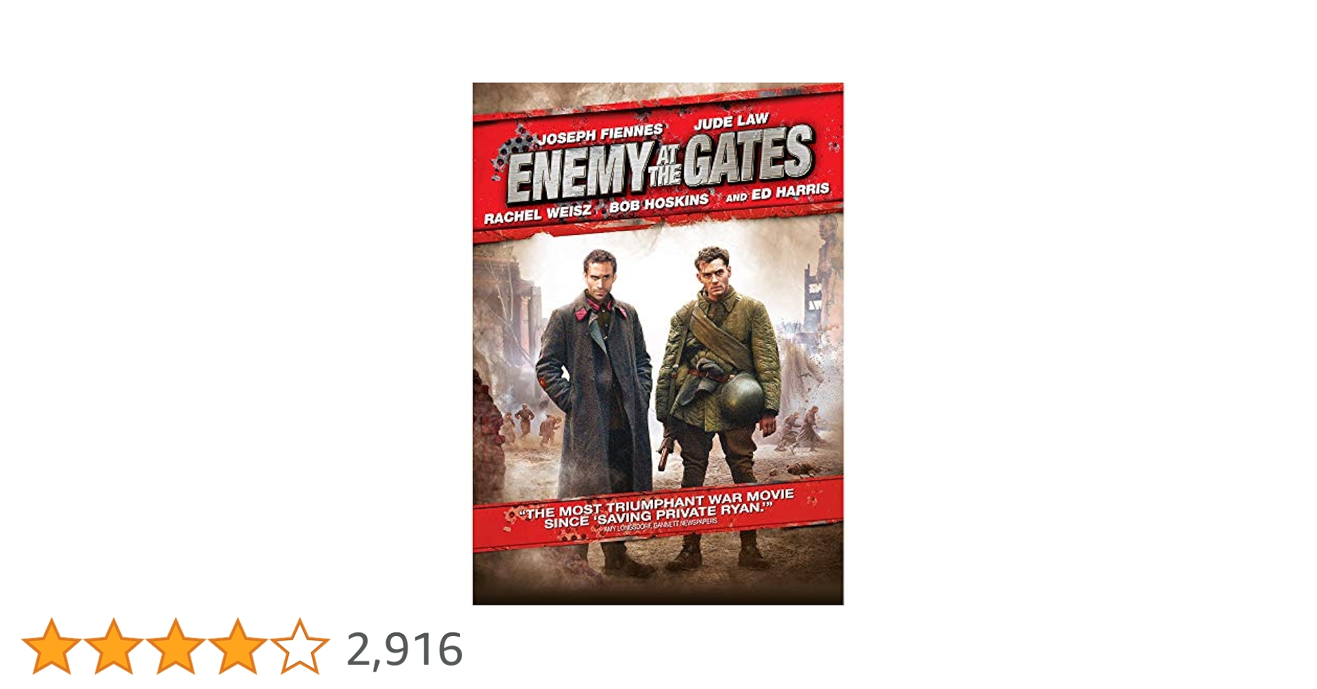 Amazon.co.jp: Enemy at the Gates / [DVD] [Import] : DVD